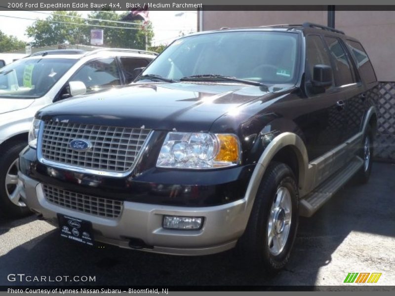 Black / Medium Parchment 2006 Ford Expedition Eddie Bauer 4x4