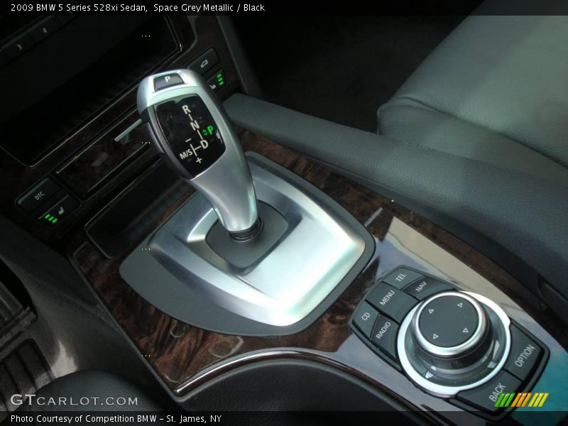 Space Grey Metallic / Black 2009 BMW 5 Series 528xi Sedan