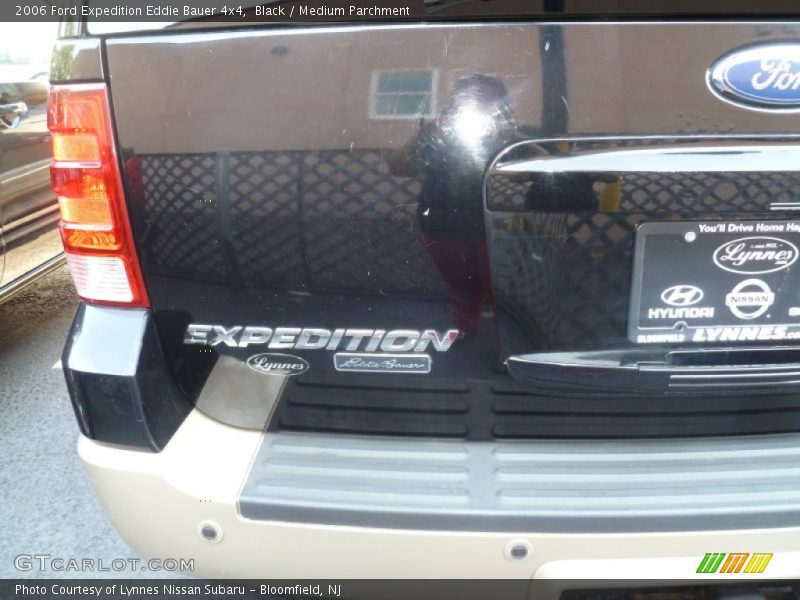 Black / Medium Parchment 2006 Ford Expedition Eddie Bauer 4x4