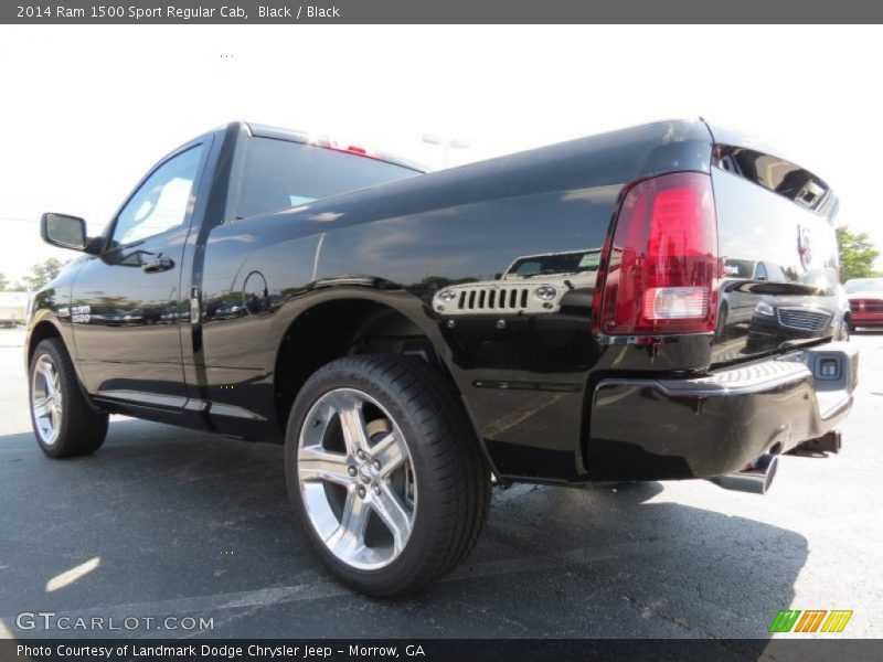 Black / Black 2014 Ram 1500 Sport Regular Cab