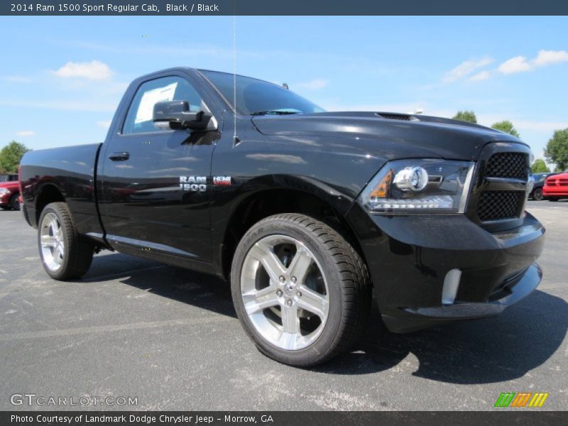 Front 3/4 View of 2014 1500 Sport Regular Cab