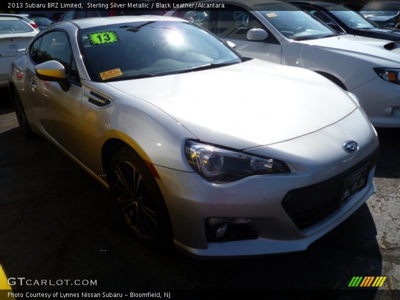 Sterling Silver Metallic / Black Leather/Alcantara 2013 Subaru BRZ Limited