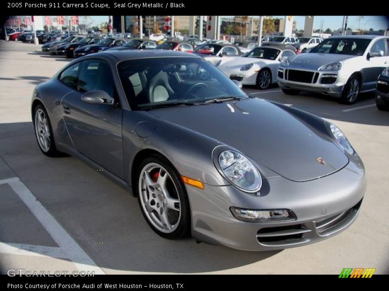 Seal Grey Metallic / Black 2005 Porsche 911 Carrera S Coupe