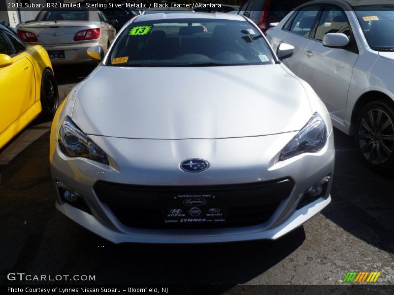 Sterling Silver Metallic / Black Leather/Alcantara 2013 Subaru BRZ Limited