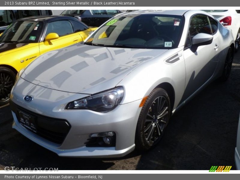 Sterling Silver Metallic / Black Leather/Alcantara 2013 Subaru BRZ Limited