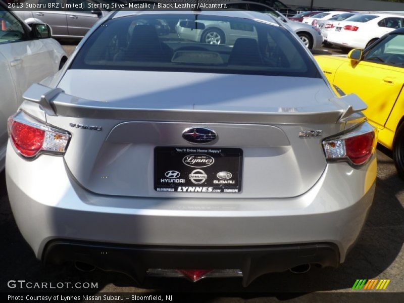 Sterling Silver Metallic / Black Leather/Alcantara 2013 Subaru BRZ Limited