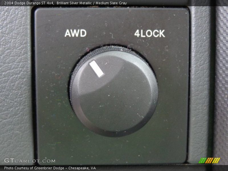 Brilliant Silver Metallic / Medium Slate Gray 2004 Dodge Durango ST 4x4