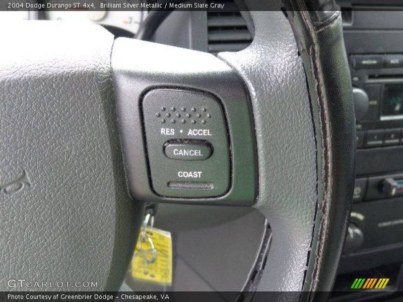 Brilliant Silver Metallic / Medium Slate Gray 2004 Dodge Durango ST 4x4