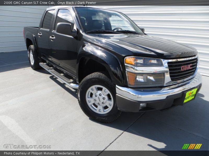 Onyx Black / Dark Pewter 2006 GMC Canyon SLT Crew Cab