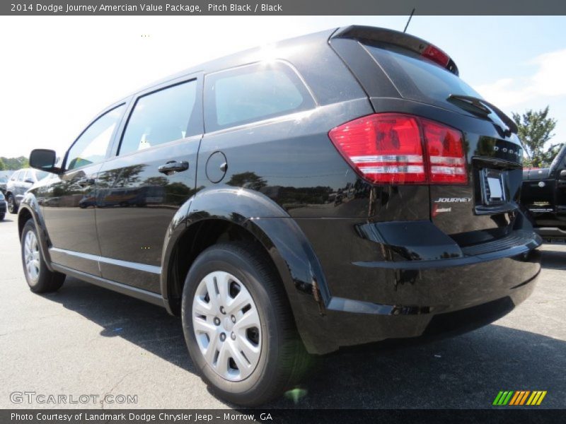 Pitch Black / Black 2014 Dodge Journey Amercian Value Package