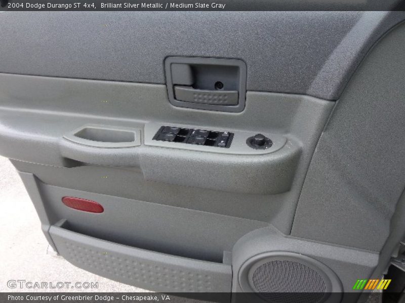 Brilliant Silver Metallic / Medium Slate Gray 2004 Dodge Durango ST 4x4