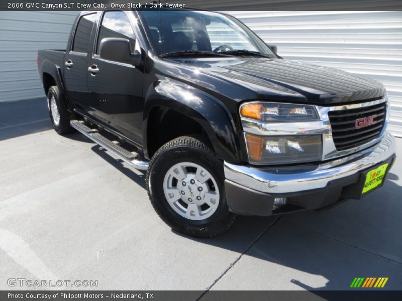 Onyx Black / Dark Pewter 2006 GMC Canyon SLT Crew Cab