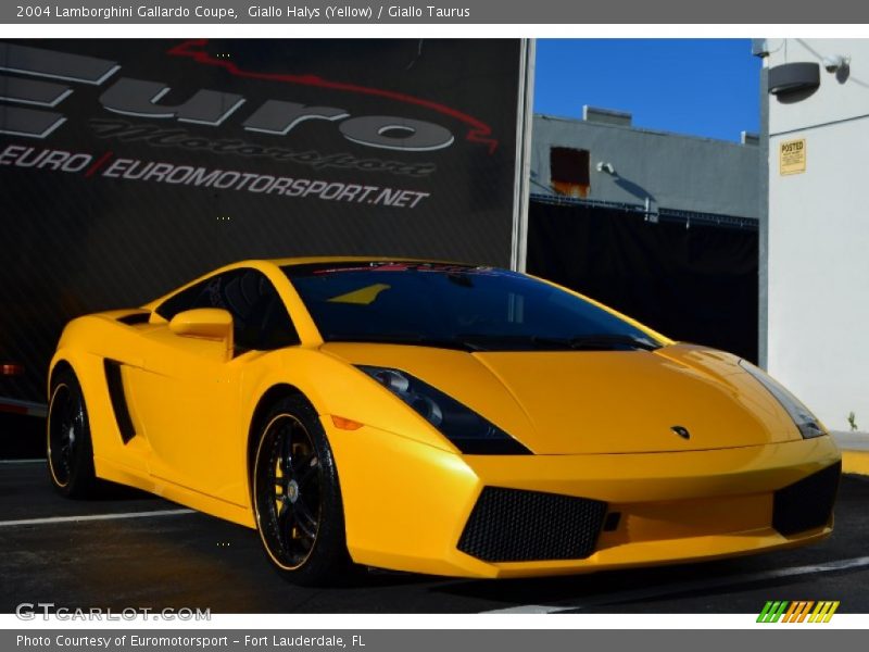 Giallo Halys (Yellow) / Giallo Taurus 2004 Lamborghini Gallardo Coupe