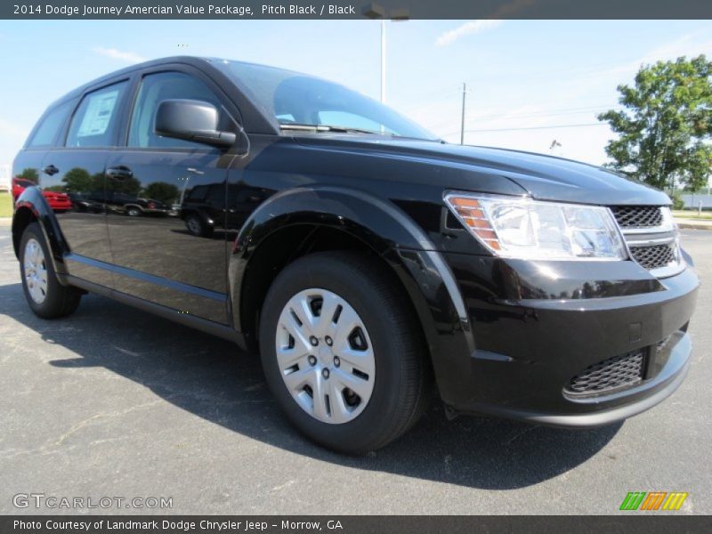 Pitch Black / Black 2014 Dodge Journey Amercian Value Package