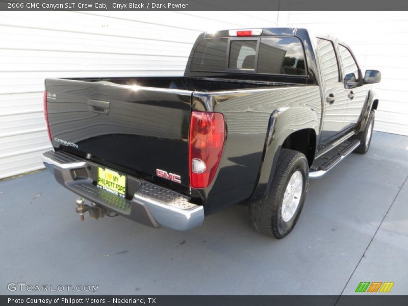 Onyx Black / Dark Pewter 2006 GMC Canyon SLT Crew Cab