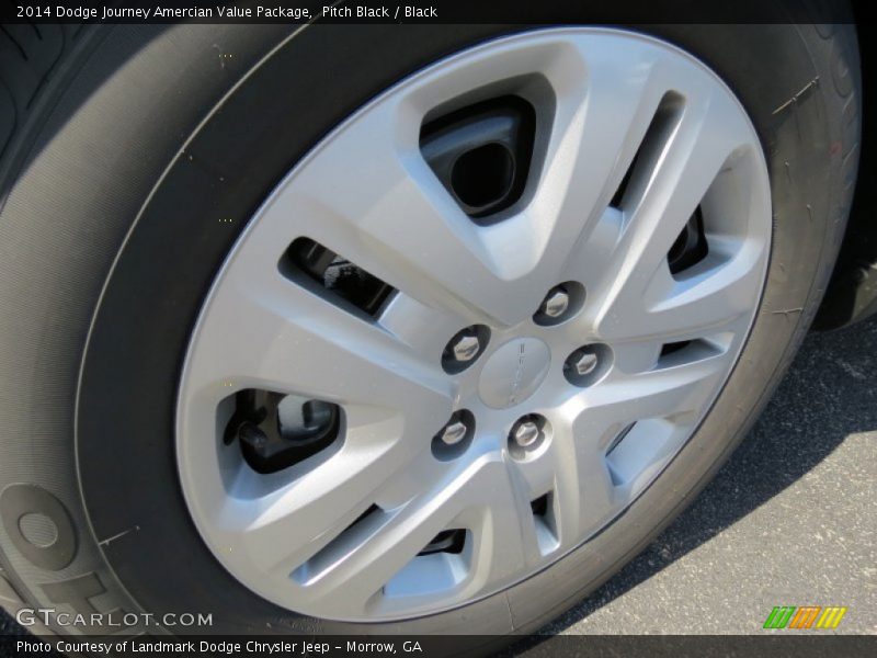 Pitch Black / Black 2014 Dodge Journey Amercian Value Package