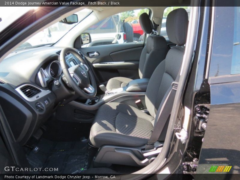 Pitch Black / Black 2014 Dodge Journey Amercian Value Package