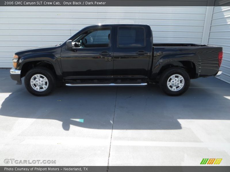 Onyx Black / Dark Pewter 2006 GMC Canyon SLT Crew Cab