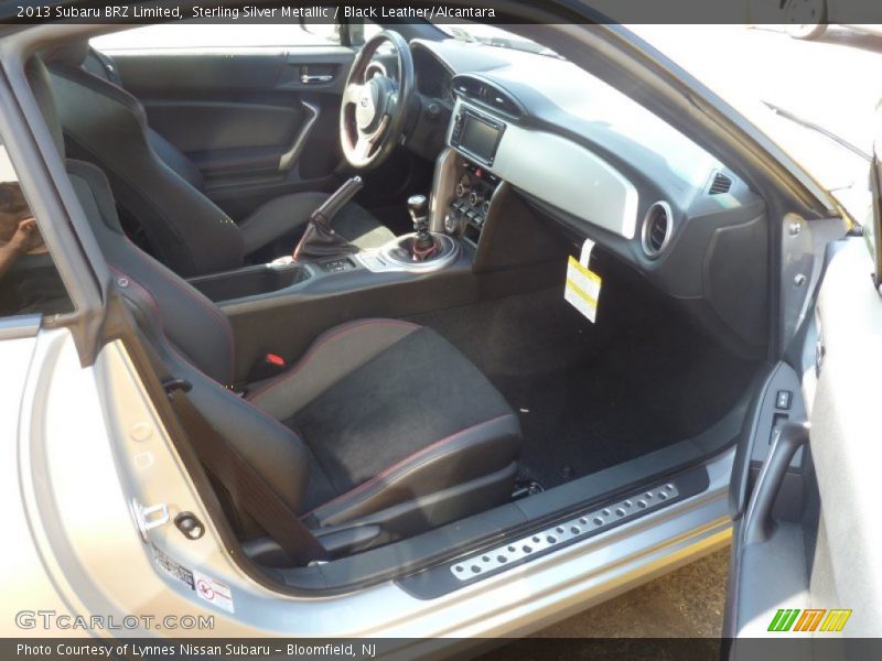 Sterling Silver Metallic / Black Leather/Alcantara 2013 Subaru BRZ Limited