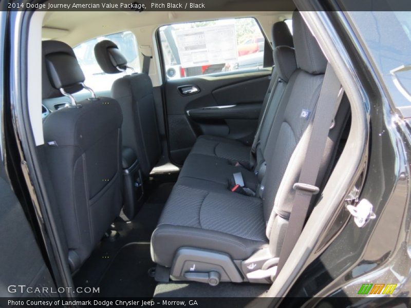 Pitch Black / Black 2014 Dodge Journey Amercian Value Package