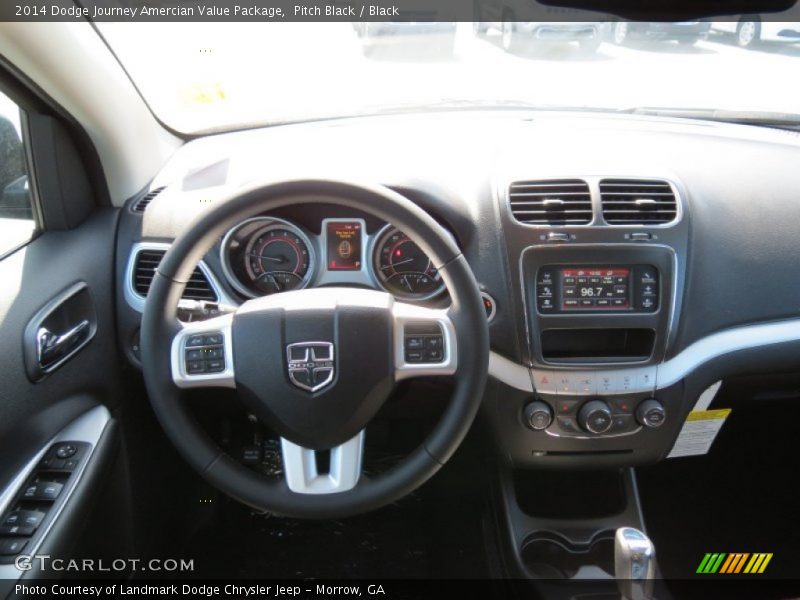 Pitch Black / Black 2014 Dodge Journey Amercian Value Package