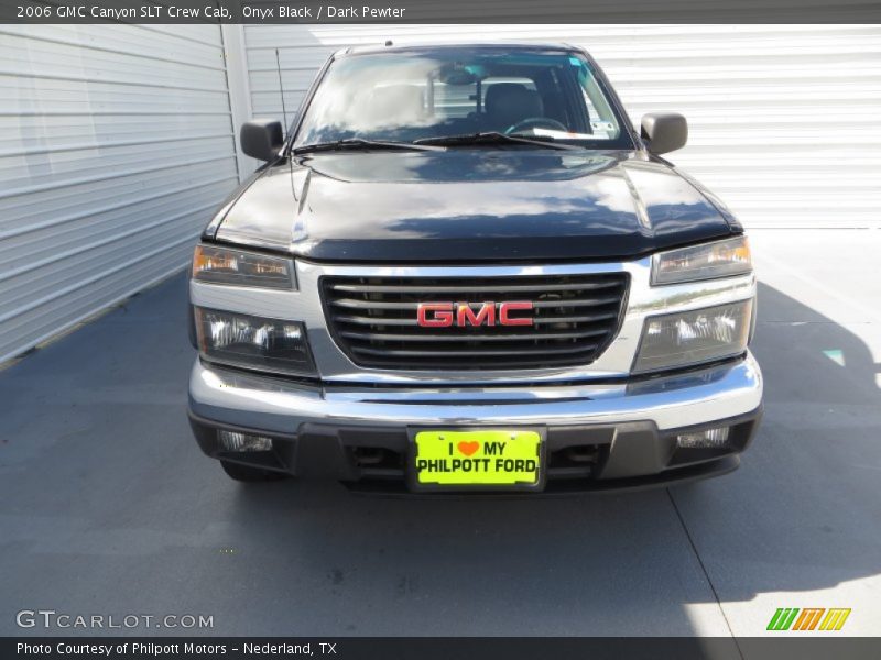 Onyx Black / Dark Pewter 2006 GMC Canyon SLT Crew Cab