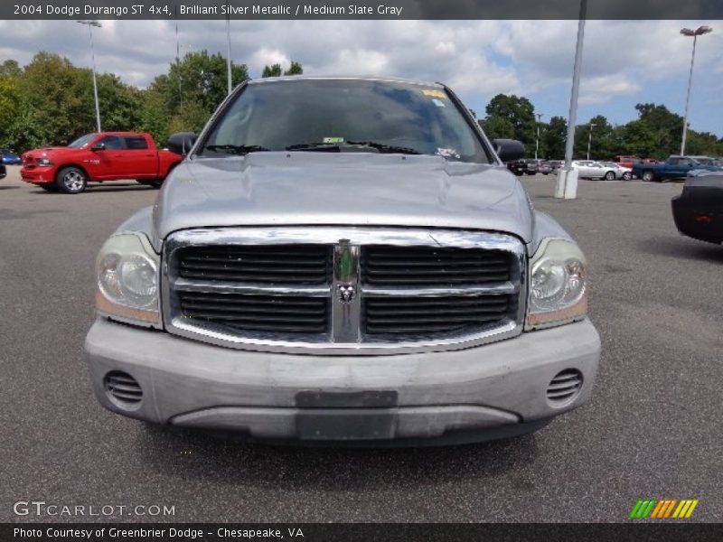 Brilliant Silver Metallic / Medium Slate Gray 2004 Dodge Durango ST 4x4