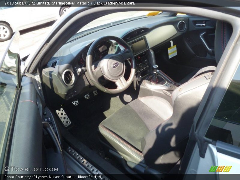 Sterling Silver Metallic / Black Leather/Alcantara 2013 Subaru BRZ Limited