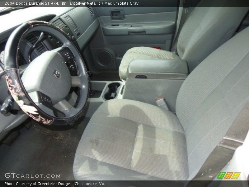 Brilliant Silver Metallic / Medium Slate Gray 2004 Dodge Durango ST 4x4