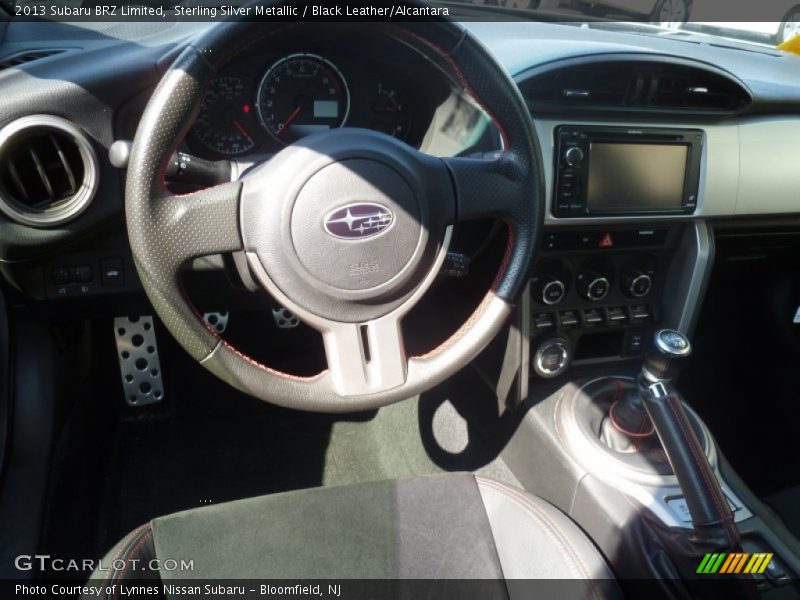 Sterling Silver Metallic / Black Leather/Alcantara 2013 Subaru BRZ Limited