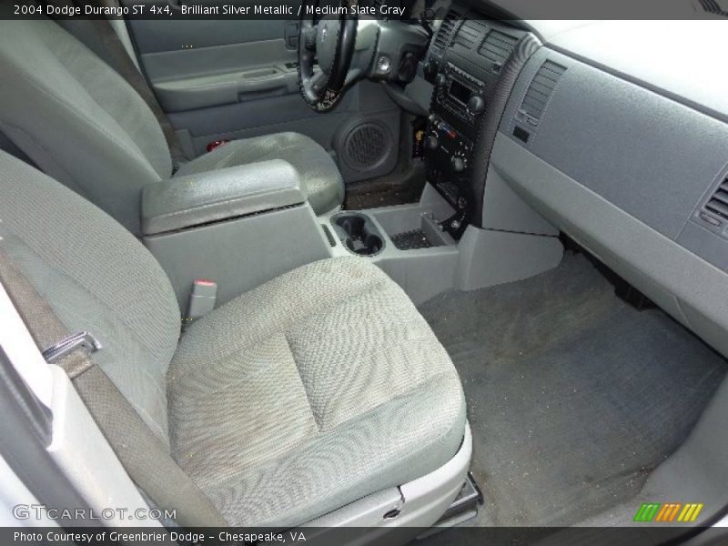 Brilliant Silver Metallic / Medium Slate Gray 2004 Dodge Durango ST 4x4
