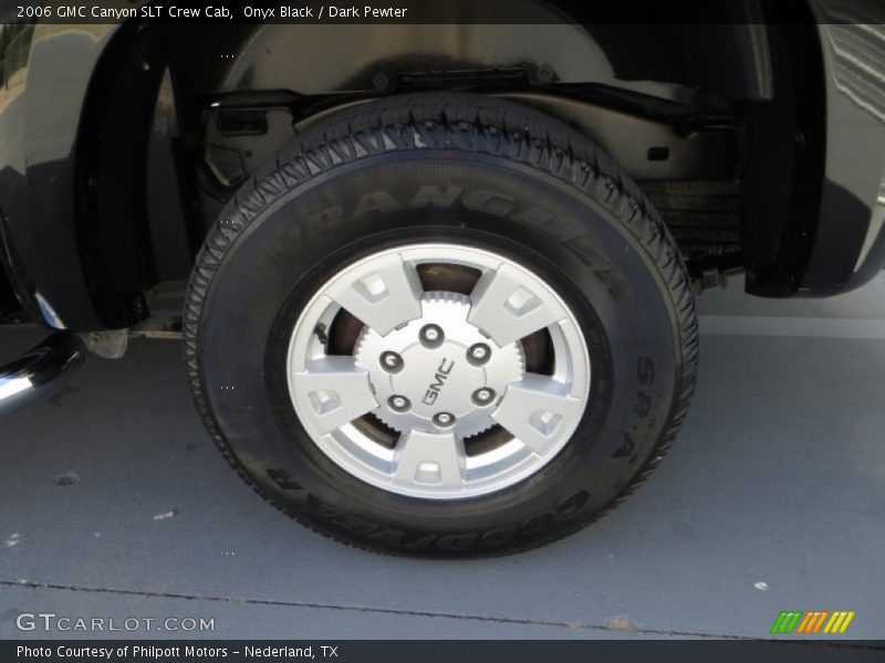 Onyx Black / Dark Pewter 2006 GMC Canyon SLT Crew Cab