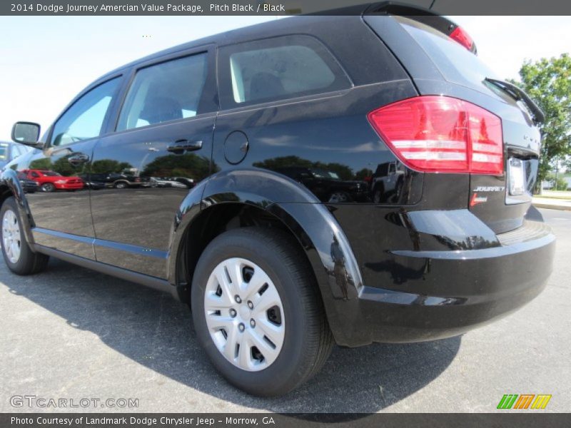 Pitch Black / Black 2014 Dodge Journey Amercian Value Package