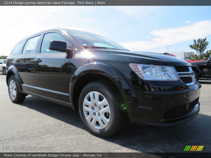 Pitch Black / Black 2014 Dodge Journey Amercian Value Package