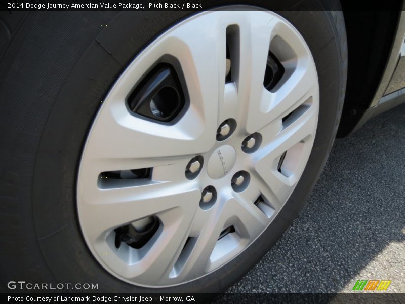 Pitch Black / Black 2014 Dodge Journey Amercian Value Package