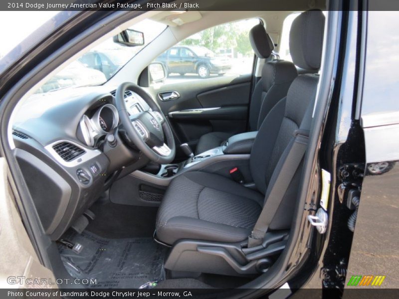 Pitch Black / Black 2014 Dodge Journey Amercian Value Package