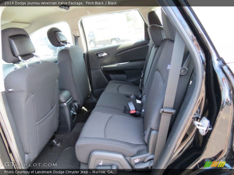 Pitch Black / Black 2014 Dodge Journey Amercian Value Package