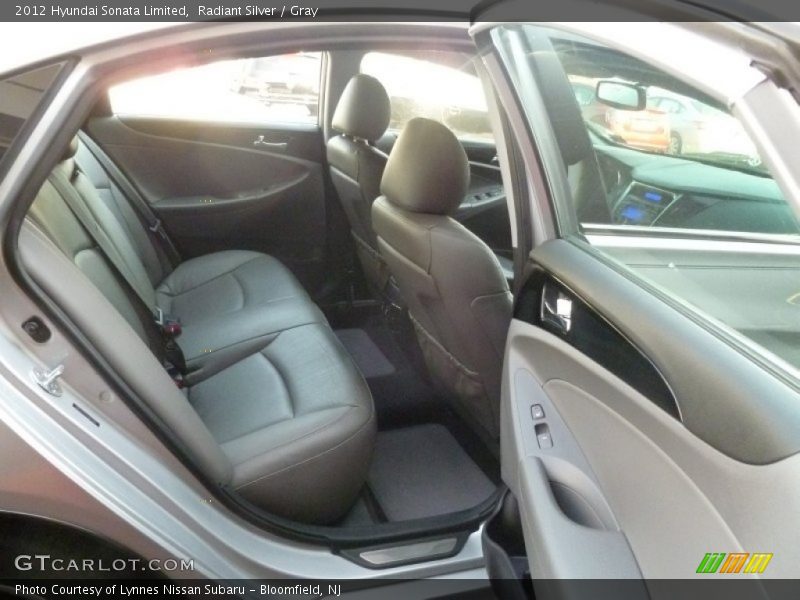 Radiant Silver / Gray 2012 Hyundai Sonata Limited