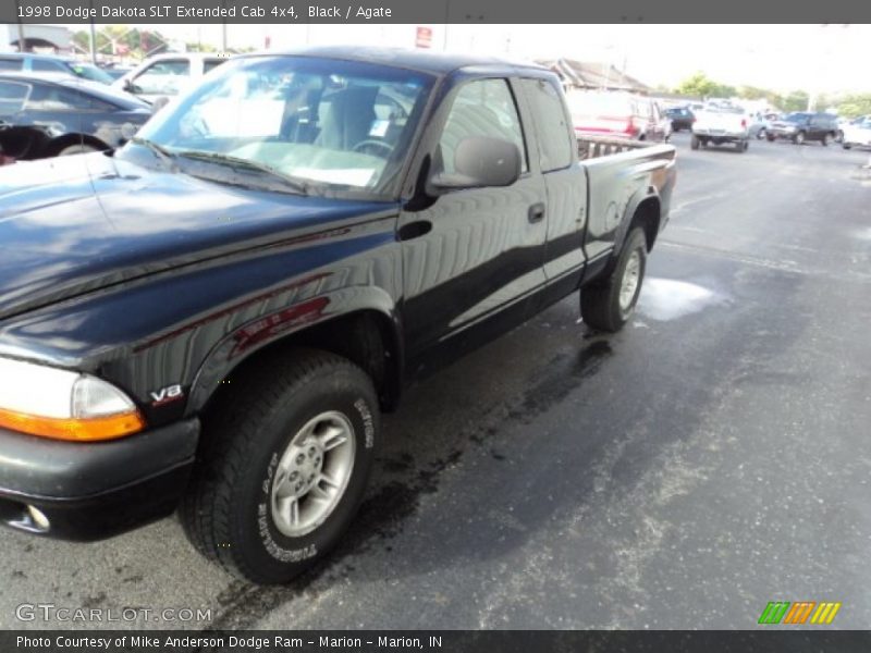 Black / Agate 1998 Dodge Dakota SLT Extended Cab 4x4