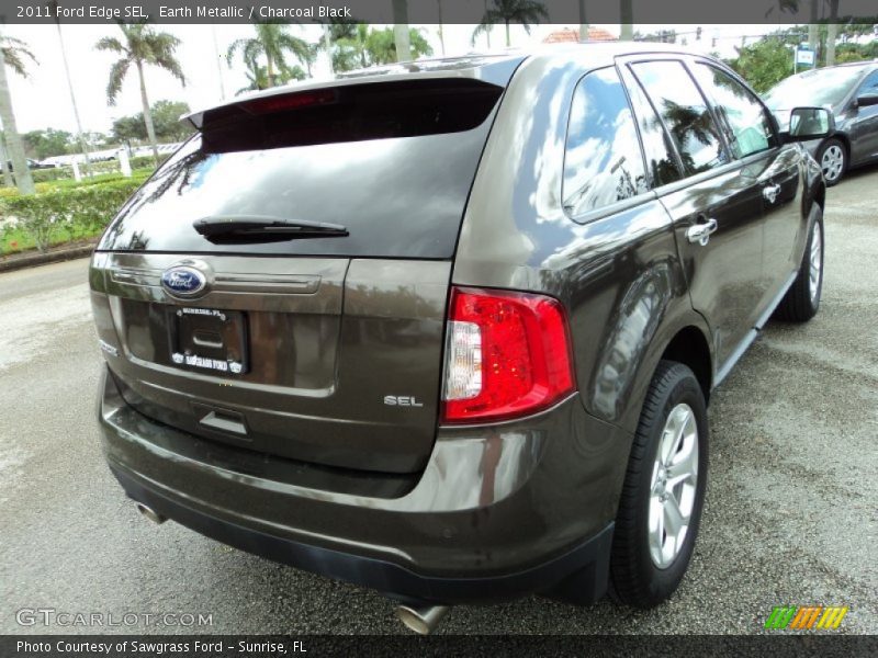 Earth Metallic / Charcoal Black 2011 Ford Edge SEL
