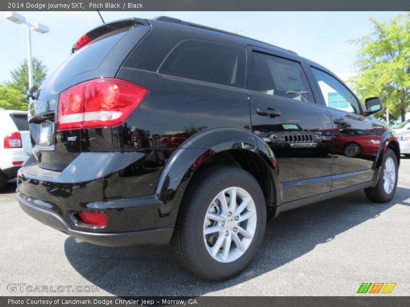 Pitch Black / Black 2014 Dodge Journey SXT