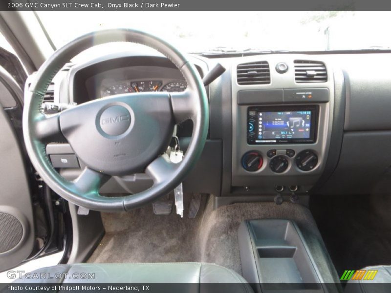 Onyx Black / Dark Pewter 2006 GMC Canyon SLT Crew Cab