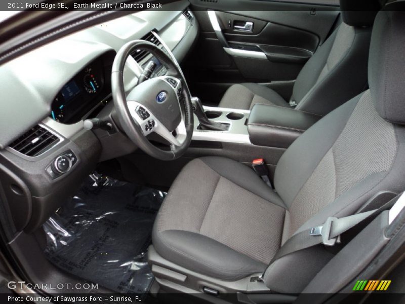 Earth Metallic / Charcoal Black 2011 Ford Edge SEL