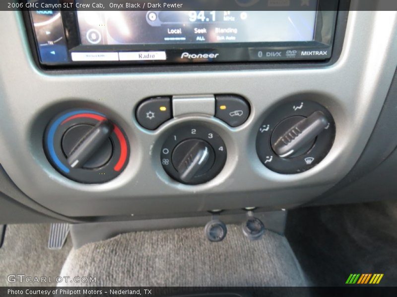 Onyx Black / Dark Pewter 2006 GMC Canyon SLT Crew Cab