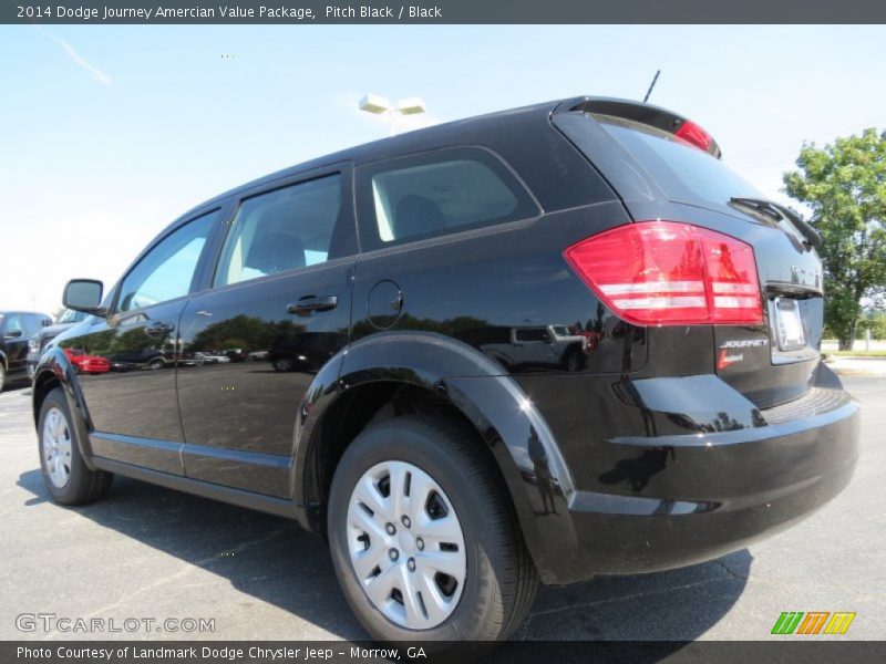 Pitch Black / Black 2014 Dodge Journey Amercian Value Package