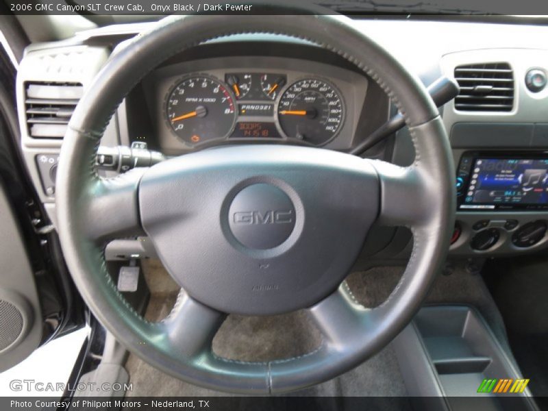 Onyx Black / Dark Pewter 2006 GMC Canyon SLT Crew Cab