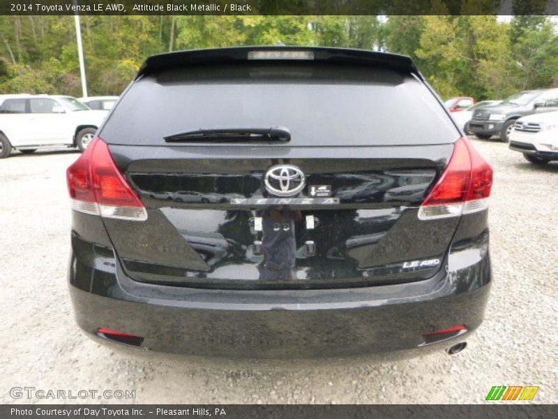 Attitude Black Metallic / Black 2014 Toyota Venza LE AWD