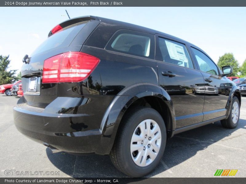 Pitch Black / Black 2014 Dodge Journey Amercian Value Package
