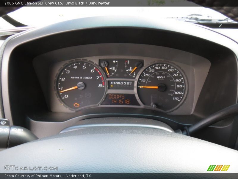 Onyx Black / Dark Pewter 2006 GMC Canyon SLT Crew Cab