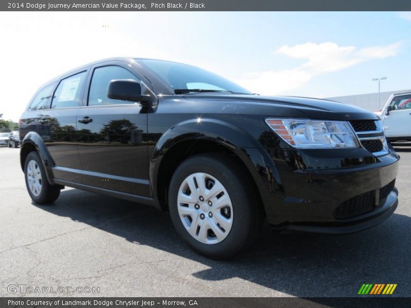 Pitch Black / Black 2014 Dodge Journey Amercian Value Package